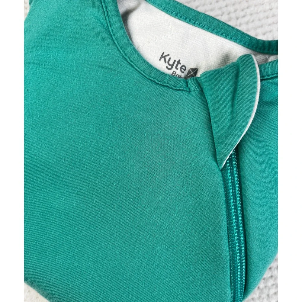 Kyte Baby Bamboo Sleep Bag 1.0 TOG Emerald Green Size Medium Wearable Blanket